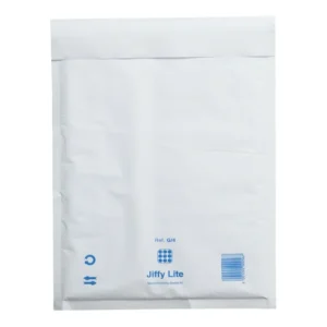 JiffyLite G/4 Padded Envelope 240x330mm White Each - Image 1