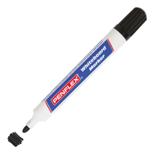 Penflex WB15 Whiteboard Marker 2mm Bullet Tip Black