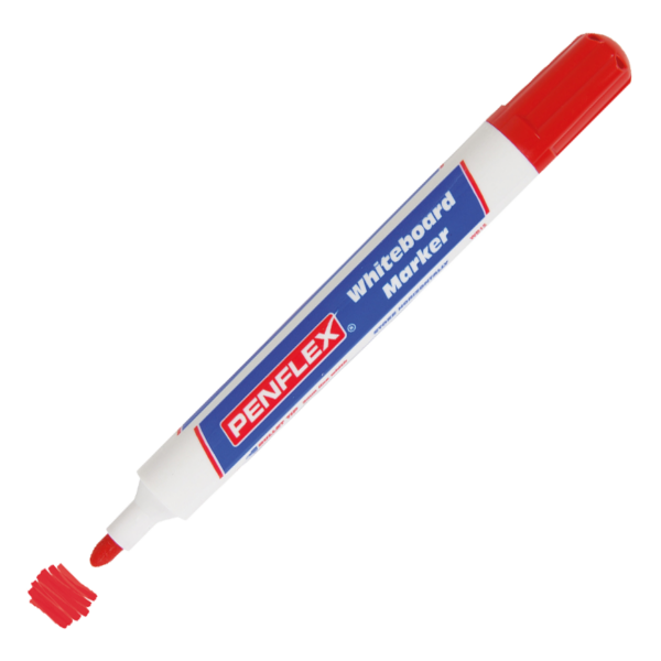 Penflex WB15 Whiteboard Marker 2mm Bullet Red