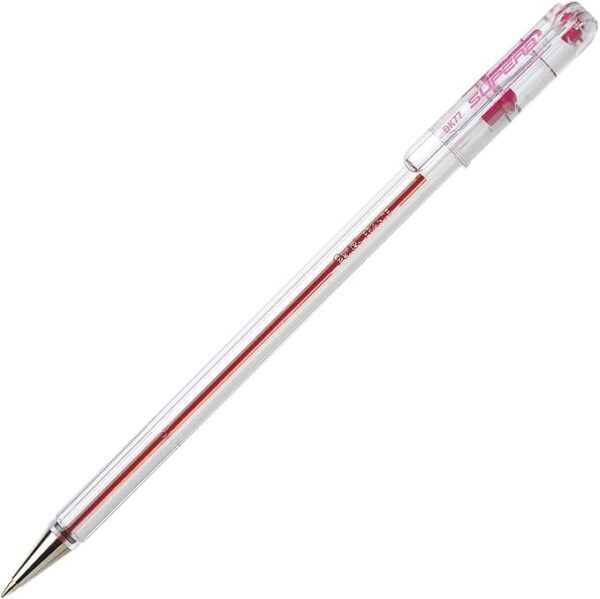 Pentel Superb Ballpoint Pen 0.7mm Fine Pink